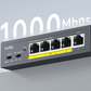 Cudy 4 Port Gigabit PoE 1x PoE Input 60W Switch - alternate product view 4
