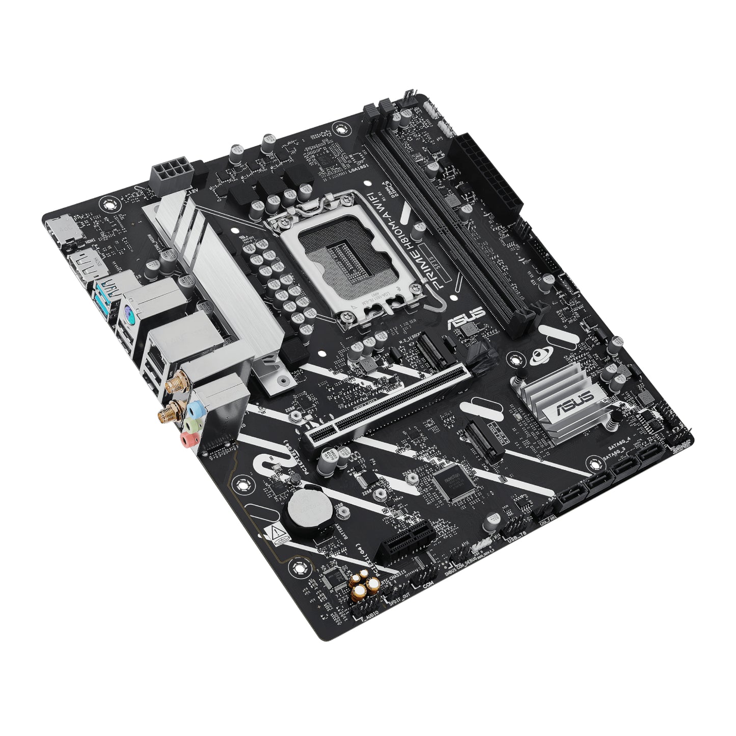 ASUS PRIME H810M-A WIFI LGA1851 Micro ATX Motherboard - alternate product view 4