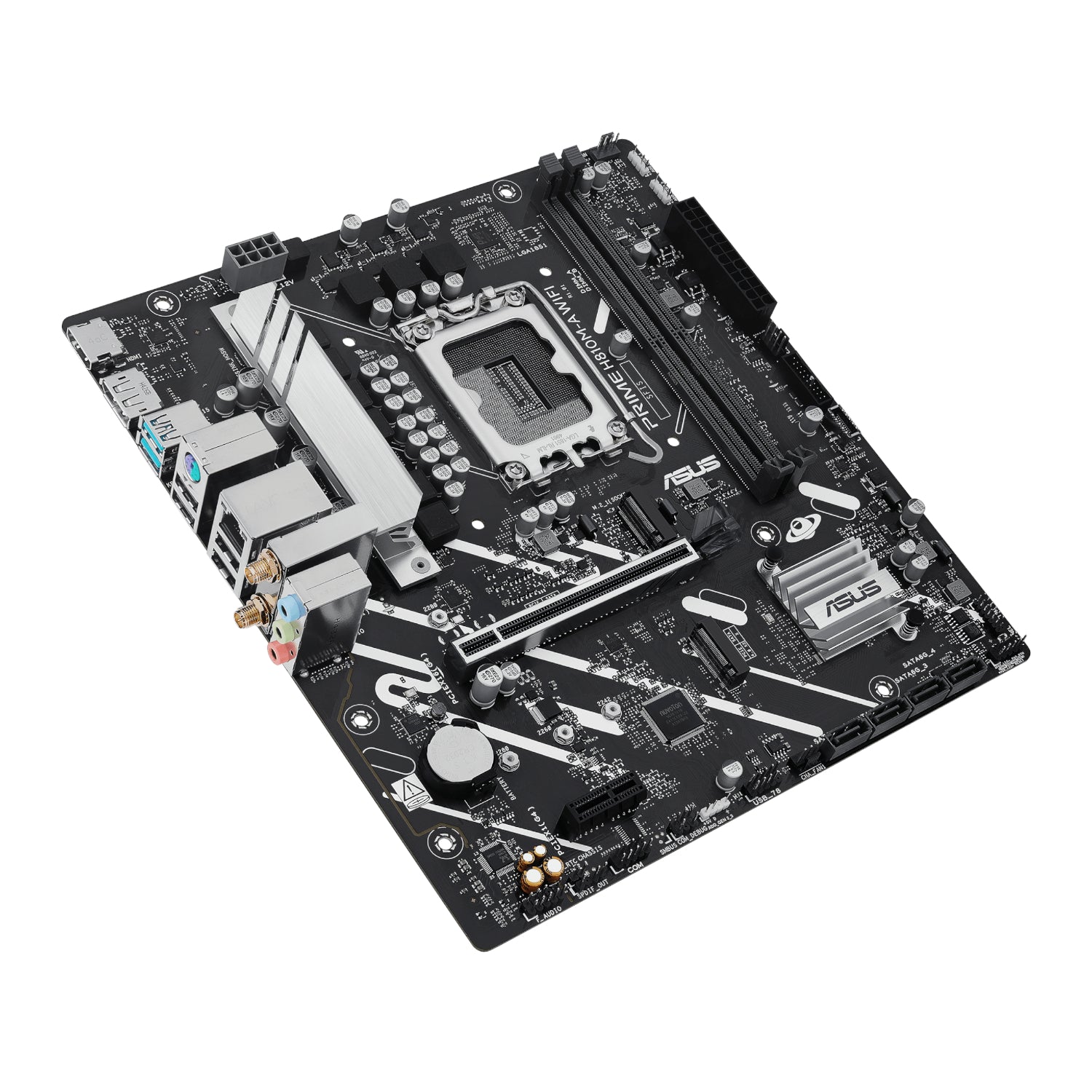 ASUS PRIME H810M-A WIFI LGA1851 Micro ATX Motherboard - alternate product view 4