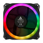 Antec Prizm 120 ARGB Case Fan 5 Pack + Controller - Black - alternate product view 4