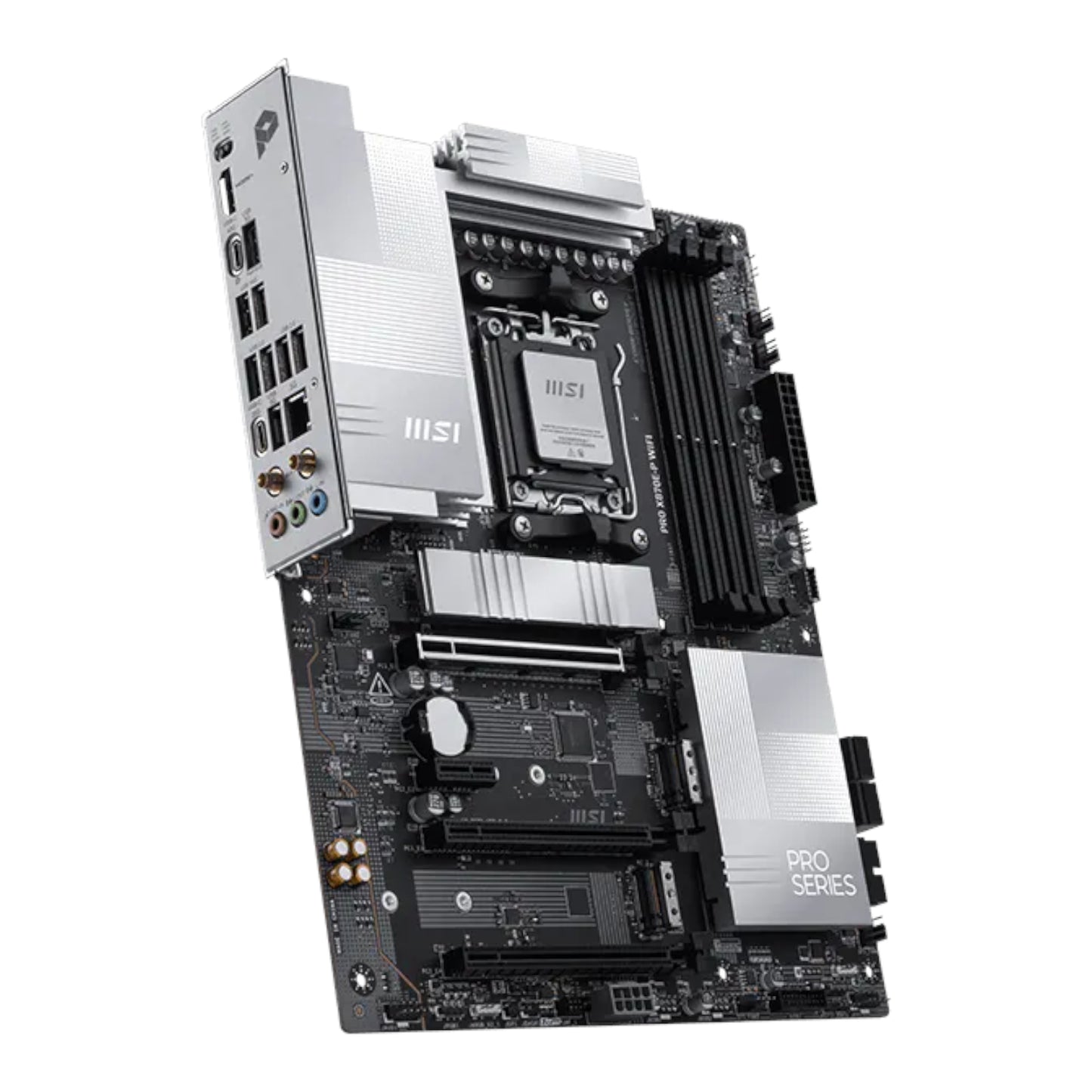 MSI PRO X870E-P WIFI AM5 ATX Motherboard - alternate product view 3