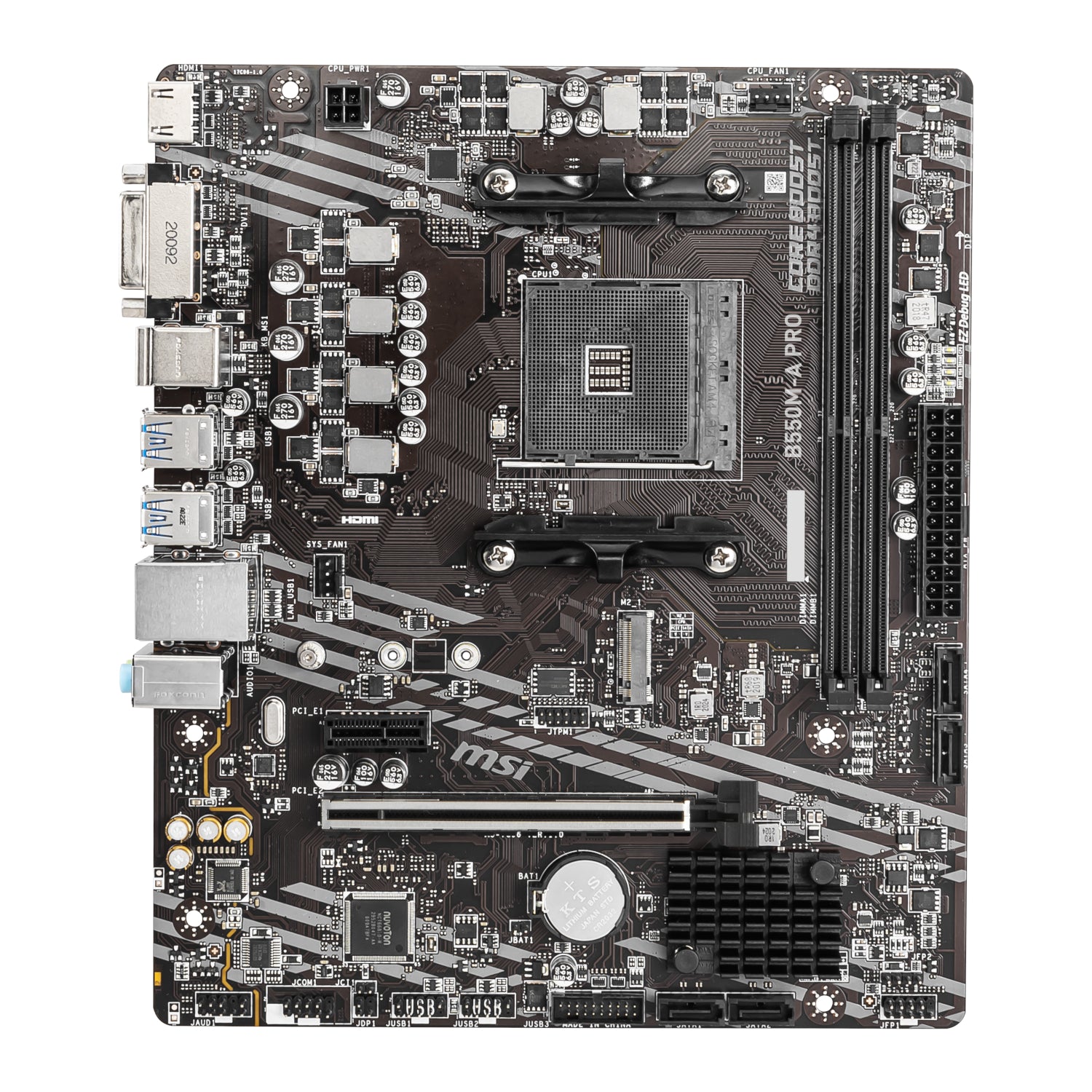 MSI B550M-A Pro AM4 M-ATX Motherboard - alternate product view 2