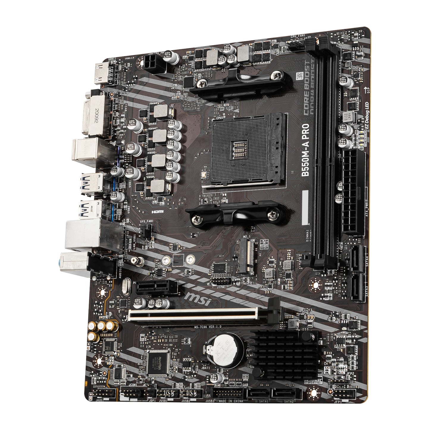 MSI B550M-A Pro AM4 M-ATX Motherboard - alternate product view 4