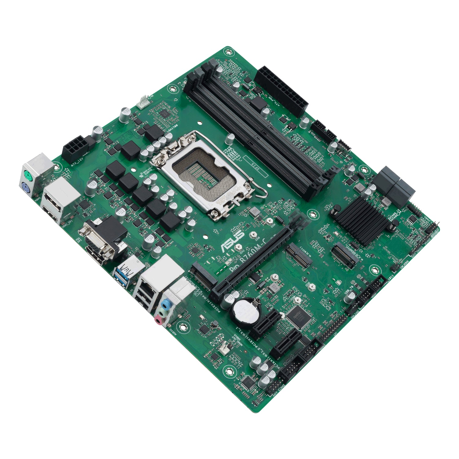ASUS PRO B760M C CSM LGA 1700 M-ATX Motherboard - alternate product view 4
