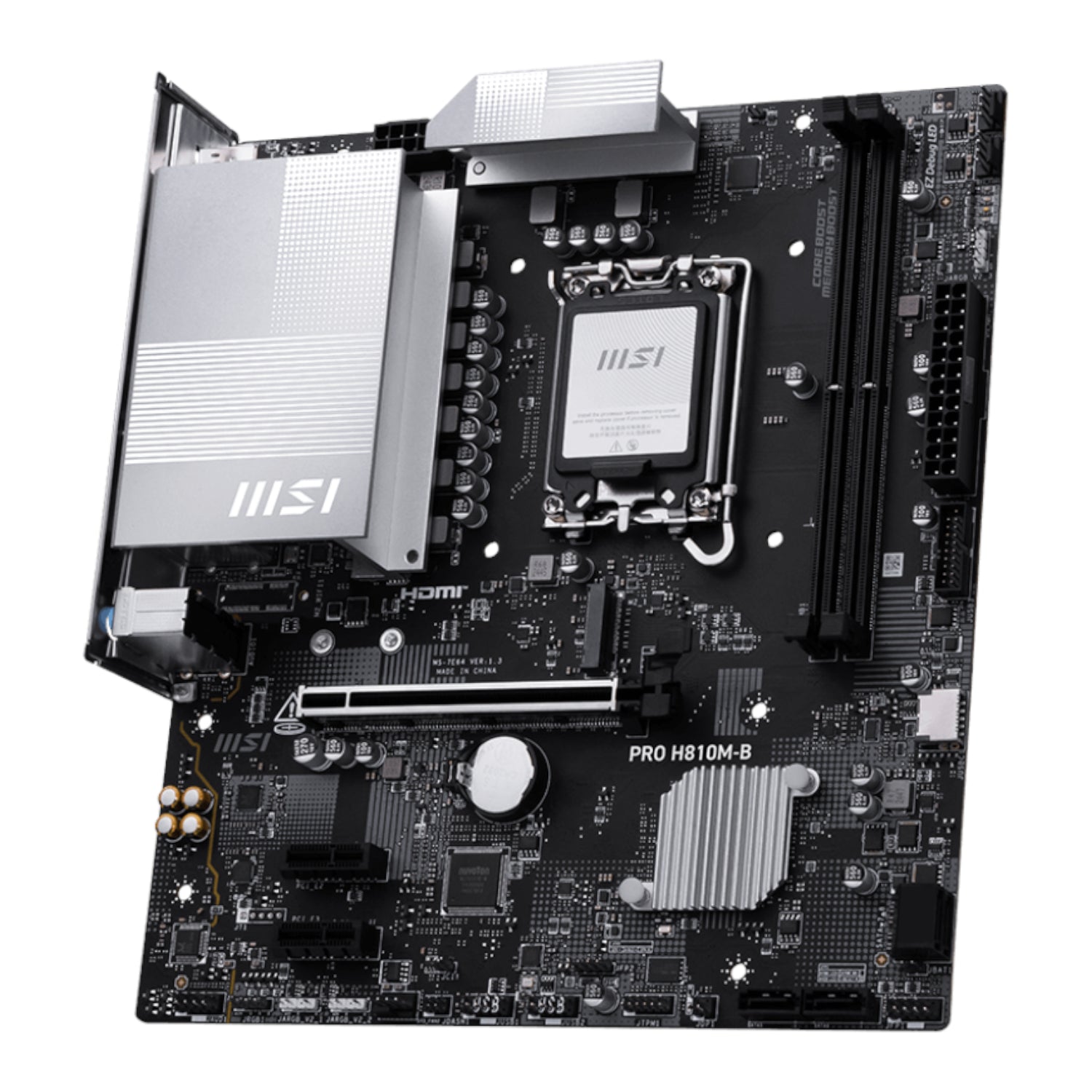 MSI H810M-B PRO LGA1851 M-ATX DDR5 Motherboard - alternate product view 4