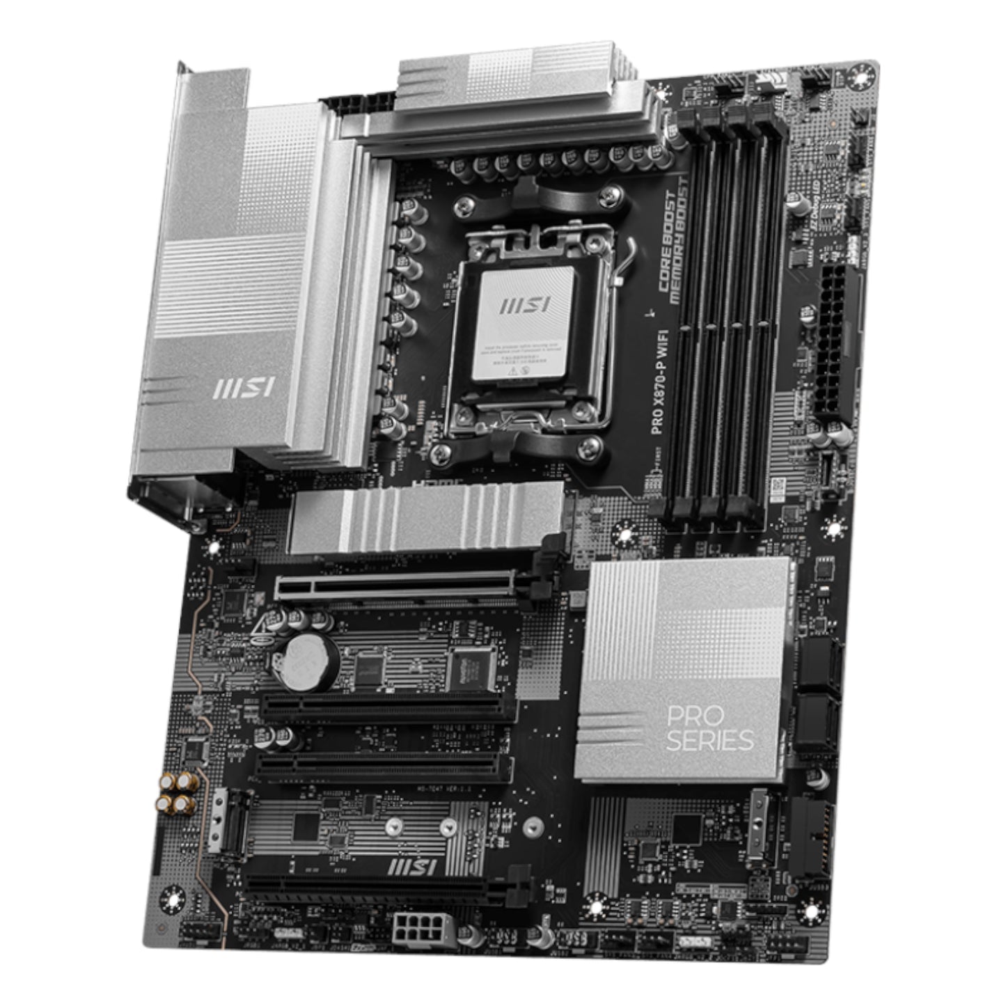 MSI PRO X870-P WIFI AM5 ATX DDR5 Motherboard - alternate product view 3
