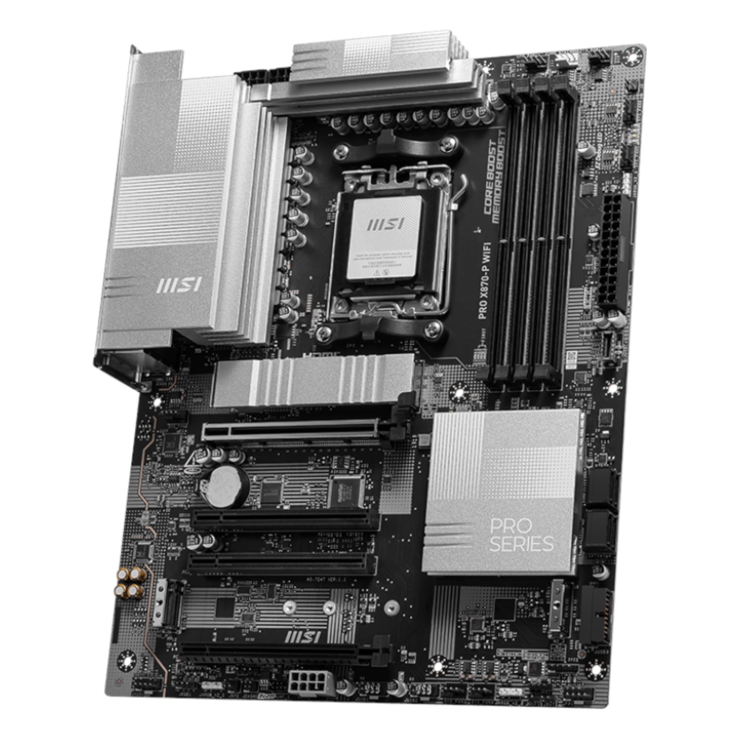 MSI PRO X870-P WIFI AM5 ATX DDR5 Motherboard - alternate product view 3