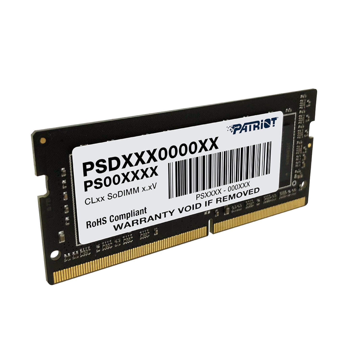 Patriot Signature Line 16GB 3200MHz DDR4 Single Rank SODIMM Notebook Memory - alternate product view 2