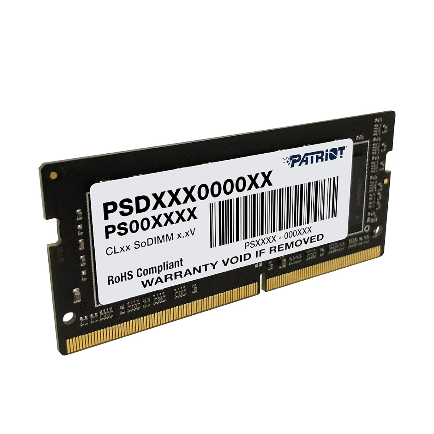 Patriot Signature Line 16GB 3200MHz DDR4 Single Rank SODIMM Notebook Memory - alternate product view 2