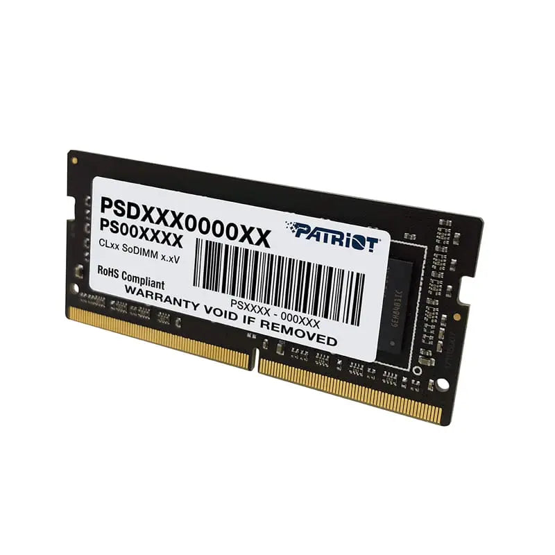 Patriot Signature Line 8GB DDR4 3200MHz Single Rank SODIMM Notebook Memory - alternate product view 2