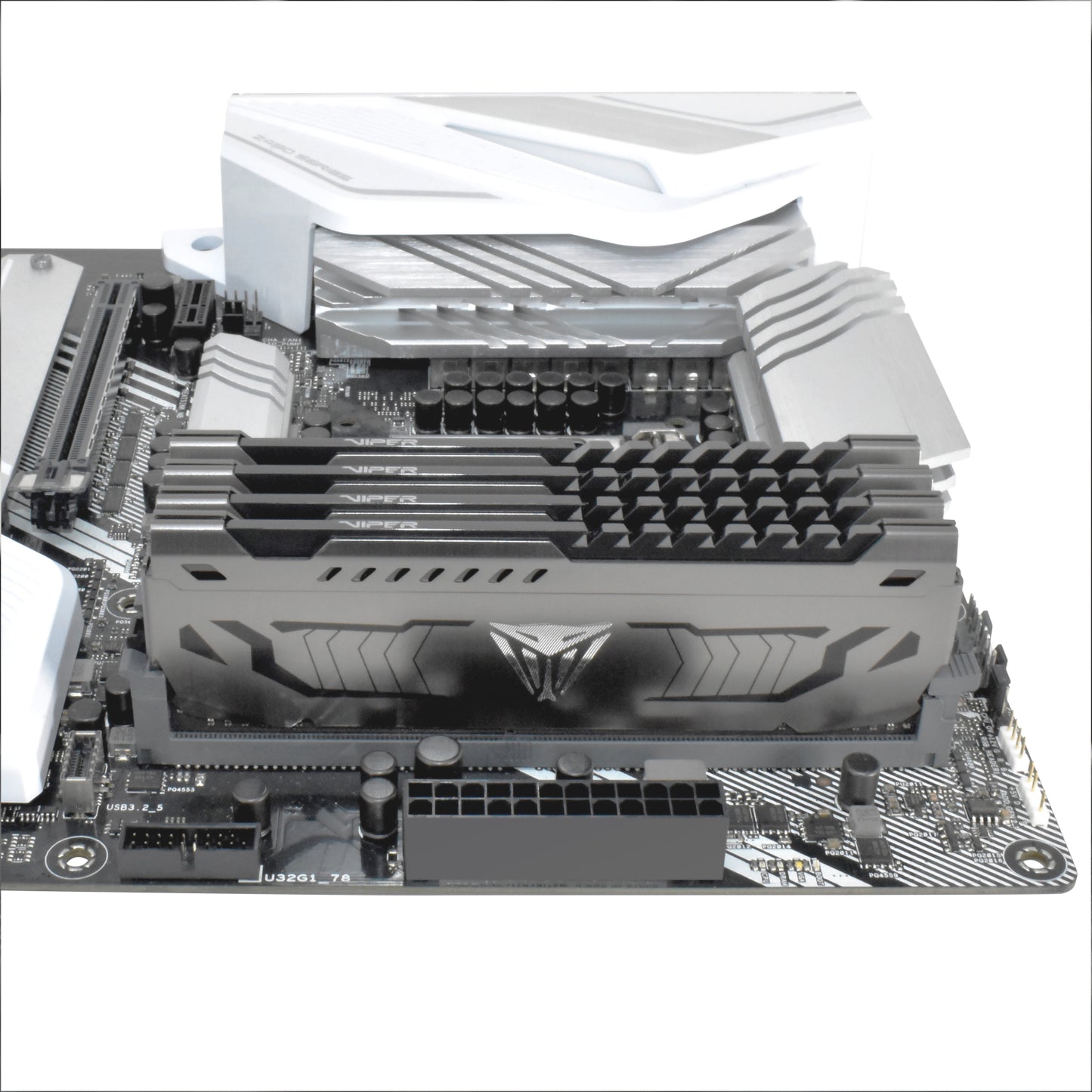 Patriot Viper Steel 64GB DDR4 3600MHz Gaming Desktop Memory Kit - alternate product view 4