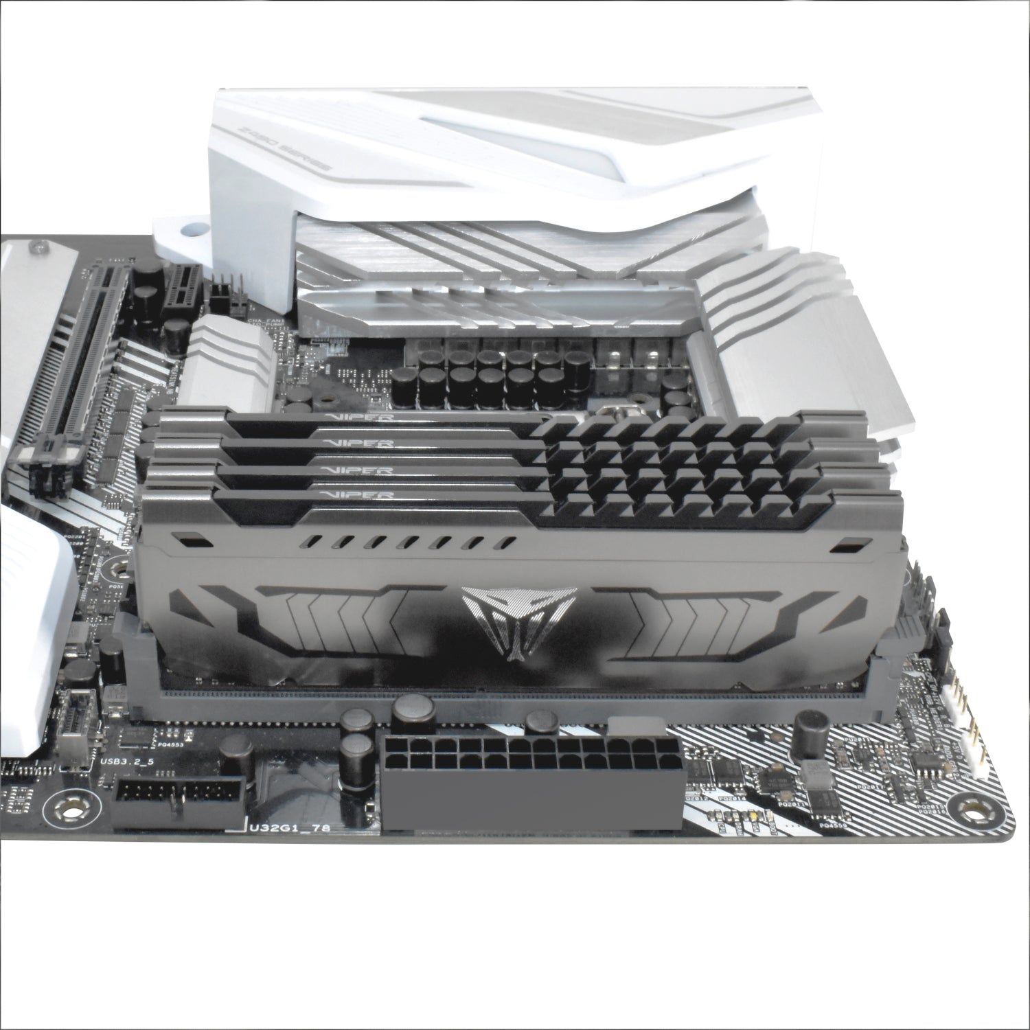 Patriot Viper Steel 64GB DDR4 3600MHz Gaming Desktop Memory Kit - alternate product view 4