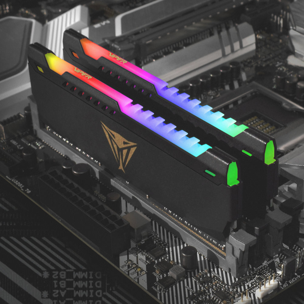Patriot Vipersteel 32GB KIT (2x16GB) 3600MHz DDR4 Desktop Gaming Memory RGB - alternate product view 5