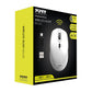 Port Connect Silent 1600DPI 3 Button Wireless Mouse - White - alternate product view 4