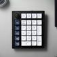 Keychron Q0 Max QMK Gateron Jupiter Red RGB Wireless Custom Number Pad Carbon Black - alternate product view 4
