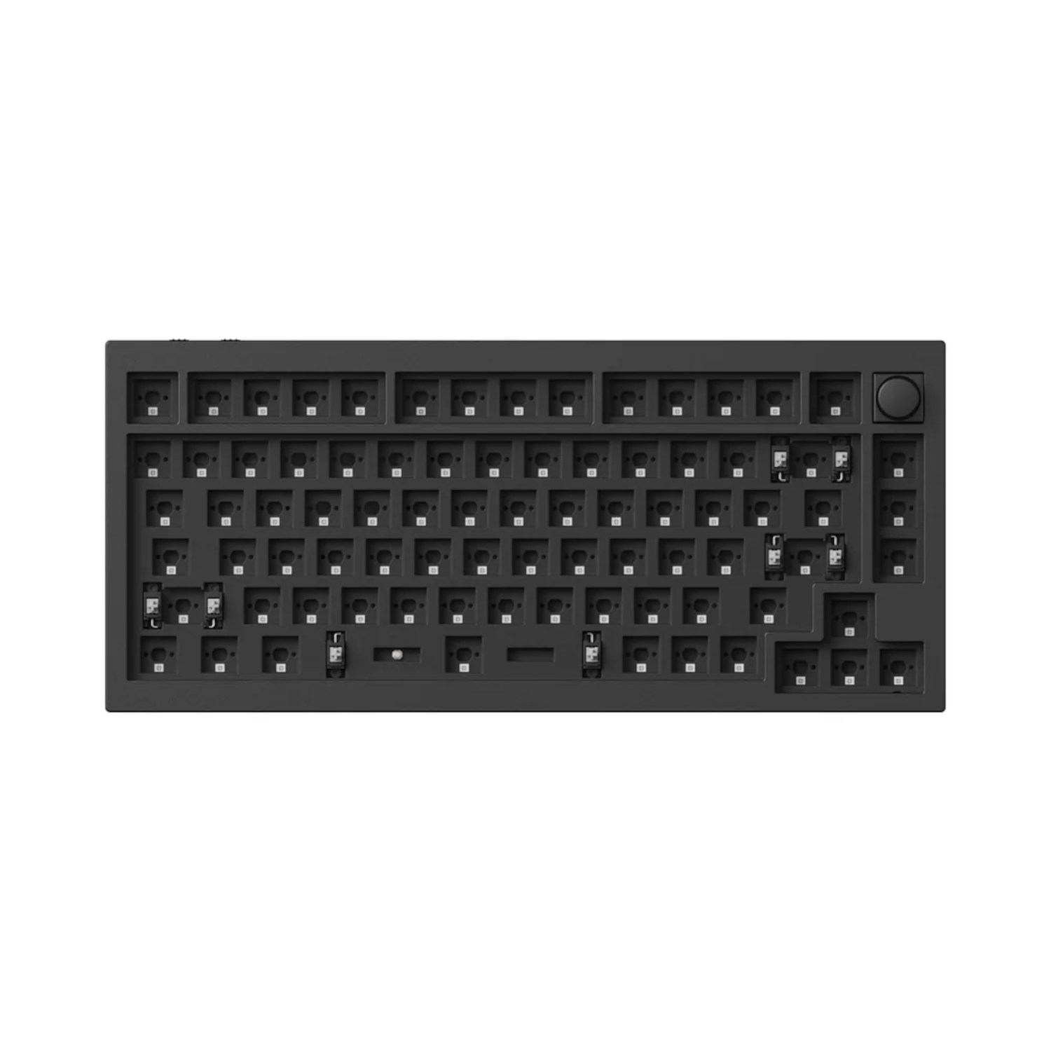 Keychron Q1H-M1 QMK Wireless Custom Keyboard - Black - alternate product view 2