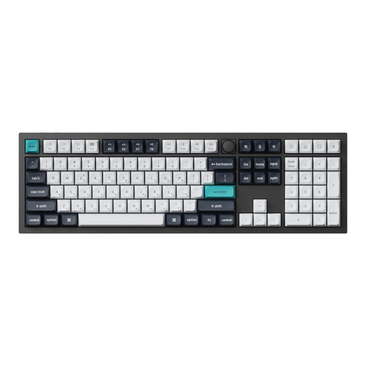 Keychron Q6 Max QMK/VIA Wireless Mechanical Keyboard (Full-Size, Gateron Jupiter Banana) - alternate product view 2