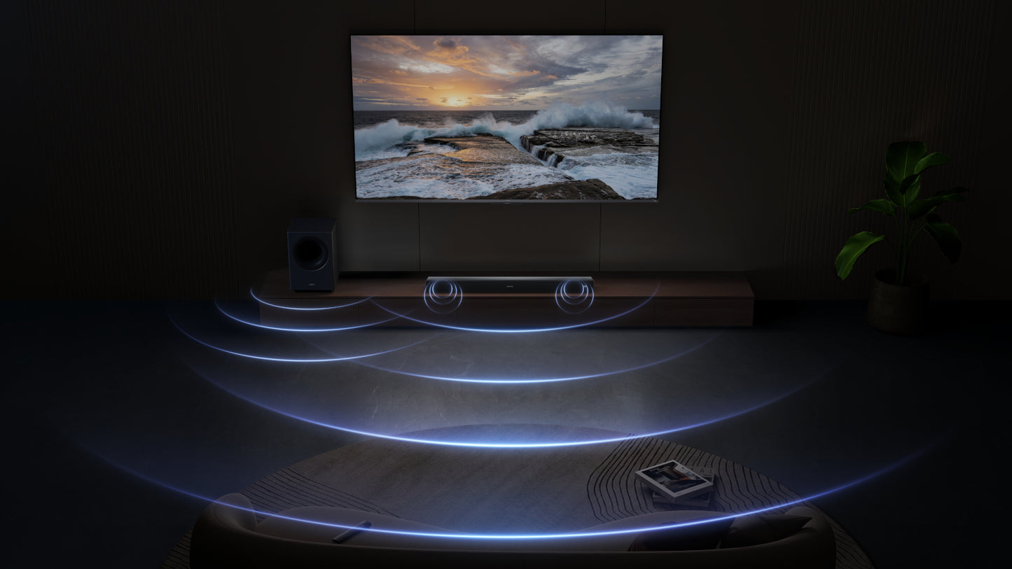 Xiaomi Soundbar Pro 2.1ch with Dolby Audio Wireless Subwoofer – Black - alternate product view 11