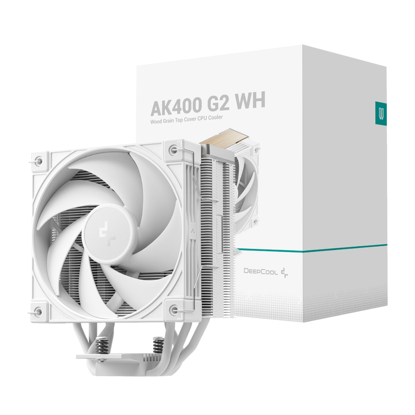DEEPCOOL AK400 G2 120mm CPU Air Cooler – White