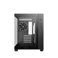 DeepCool CG330 3F Panoramic Dual-Chamber Micro-ATX Gaming Chassis - Black - alternate product view 8