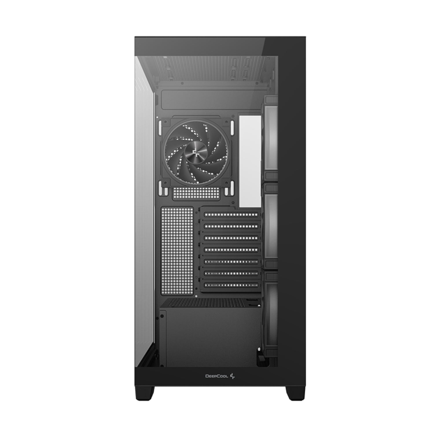 DEEPCOOL CG580 4F V2 ARGB ATX Gaming Chassis - Black - alternate product view 3