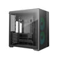 DeepCool CG590 Mesh 2F ATX ARGB Gaming Chassis - Black - alternate product view 2