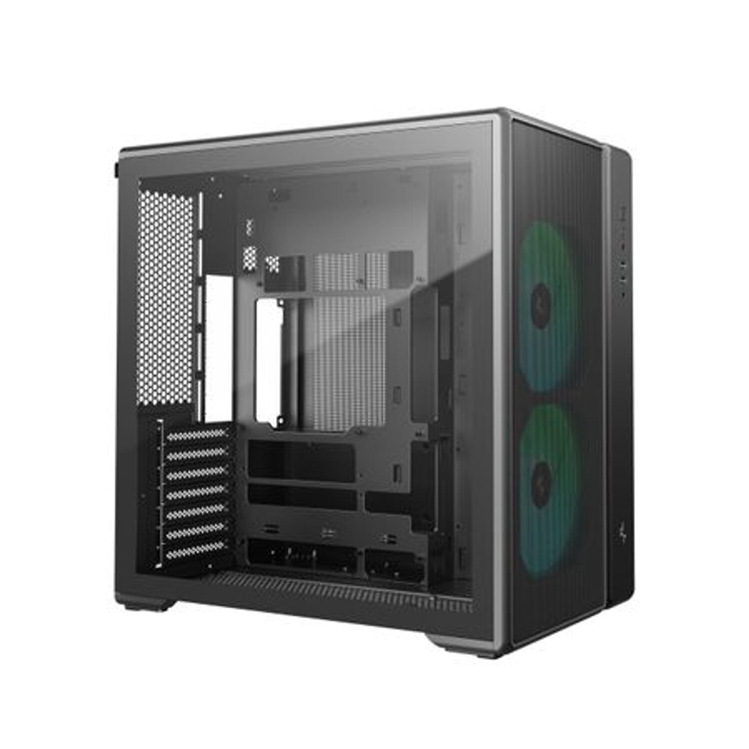 DeepCool CG590 Mesh 2F ATX ARGB Gaming Chassis - Black - alternate product view 2