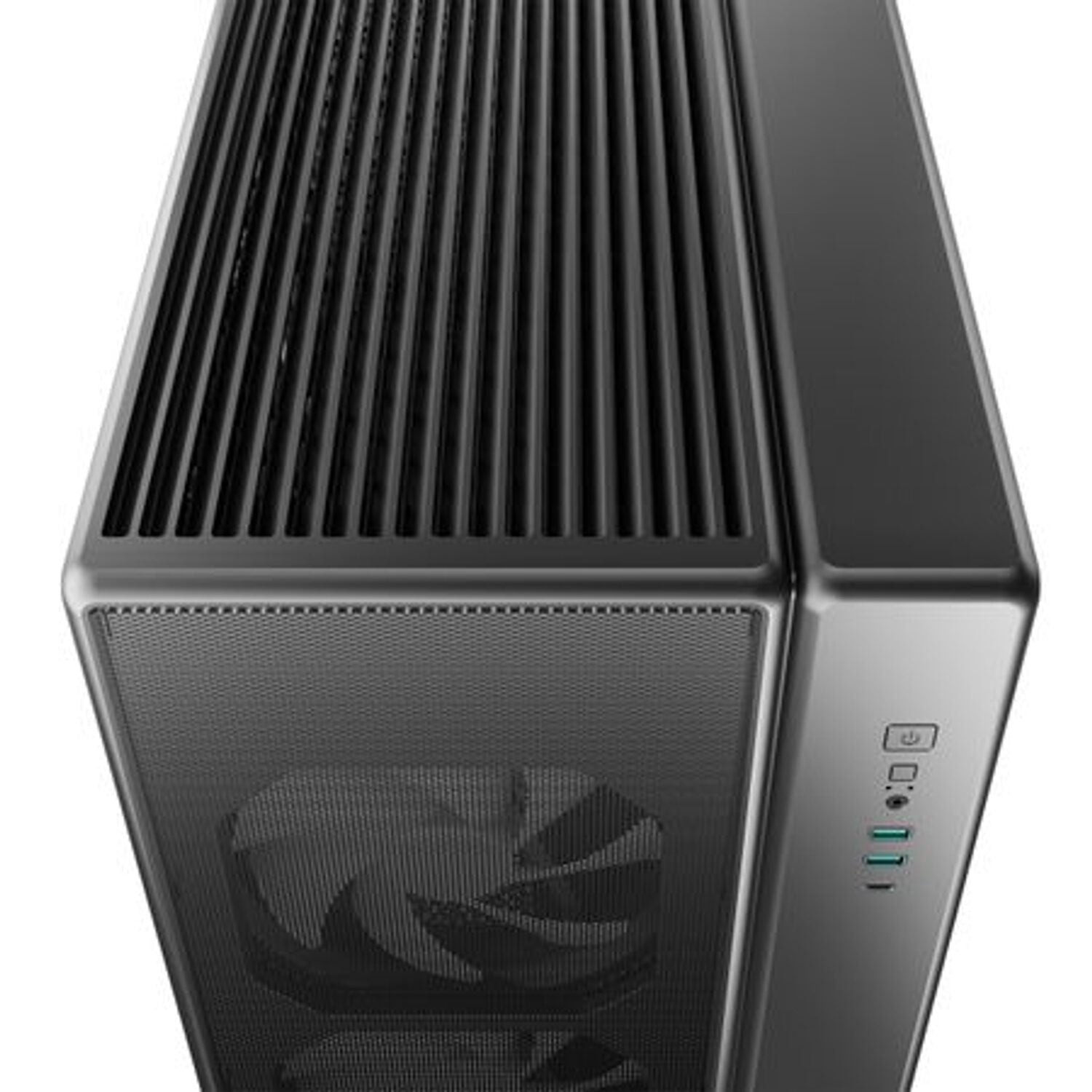 DeepCool CG590 Mesh 2F ATX ARGB Gaming Chassis - Black - alternate product view 7