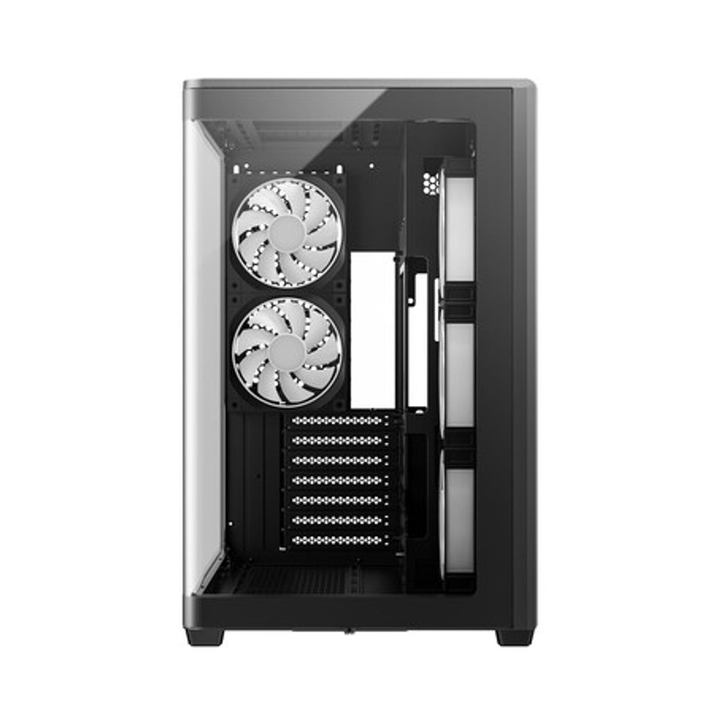 DeepCool CG590U 5F ATX ARGB Gaming Chassis - Black - alternate product view 3