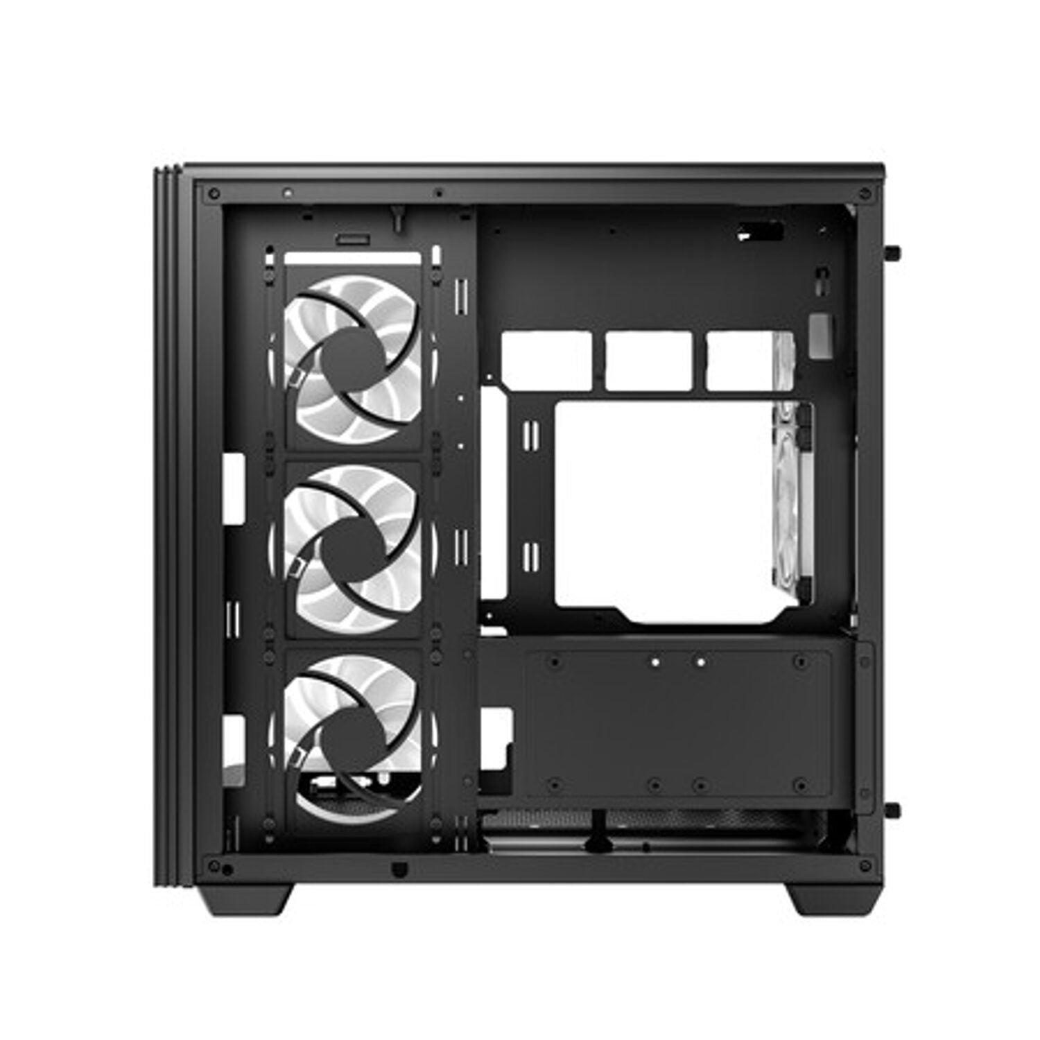DeepCool CG590U 5F ATX ARGB Gaming Chassis - Black - alternate product view 6
