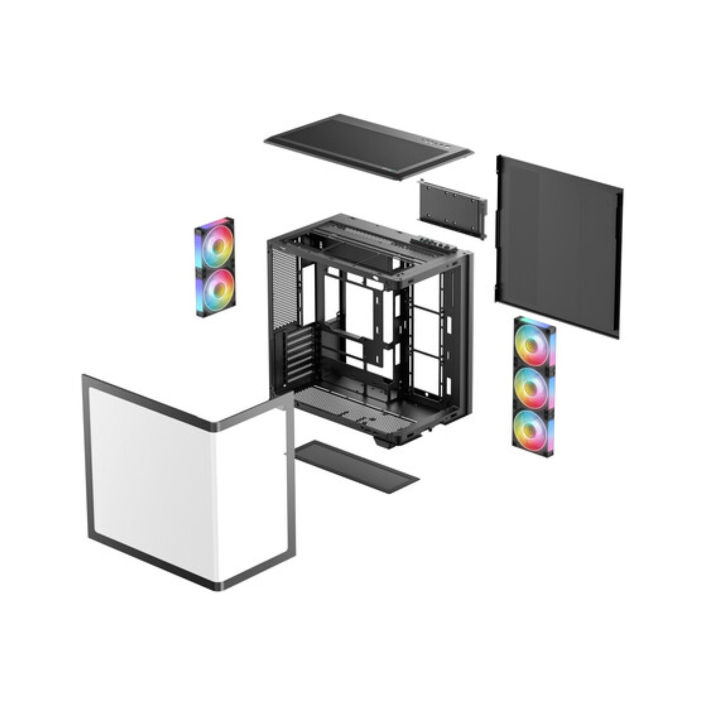 DeepCool CG590U 5F ATX ARGB Gaming Chassis - Black - alternate product view 11
