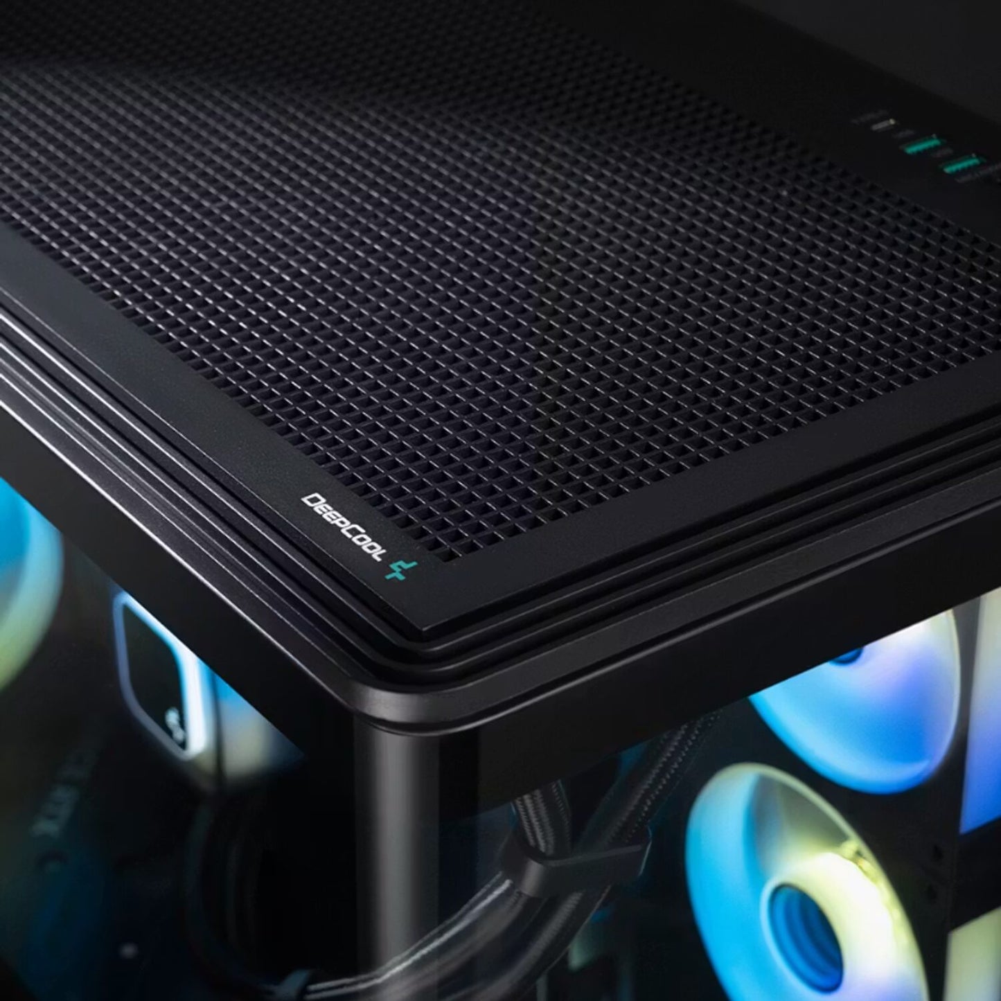 DeepCool CG590U 5F ATX ARGB Gaming Chassis - Black - alternate product view 10