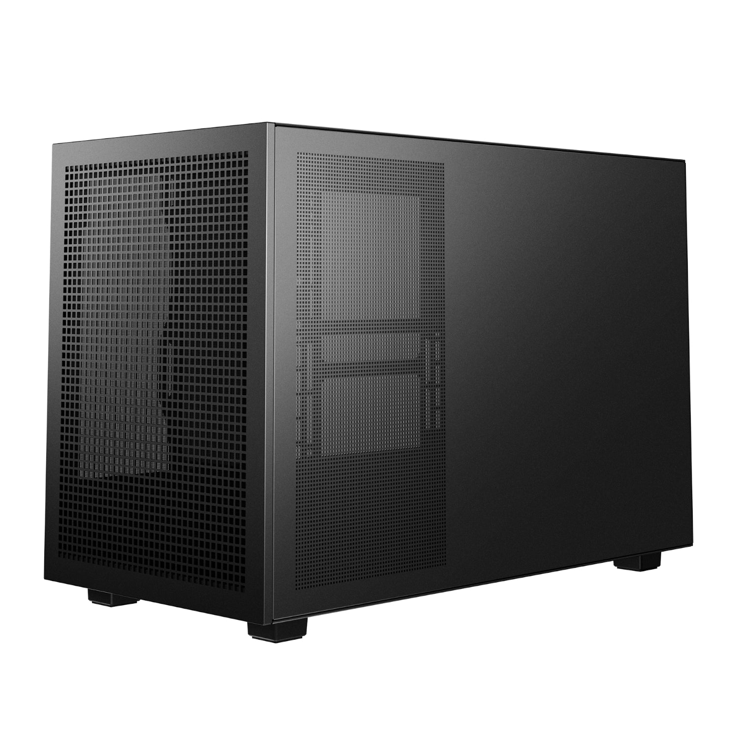 DEEPCOOL CH260 Wood mATX Gaming Chassis - Black - alternate product view 3