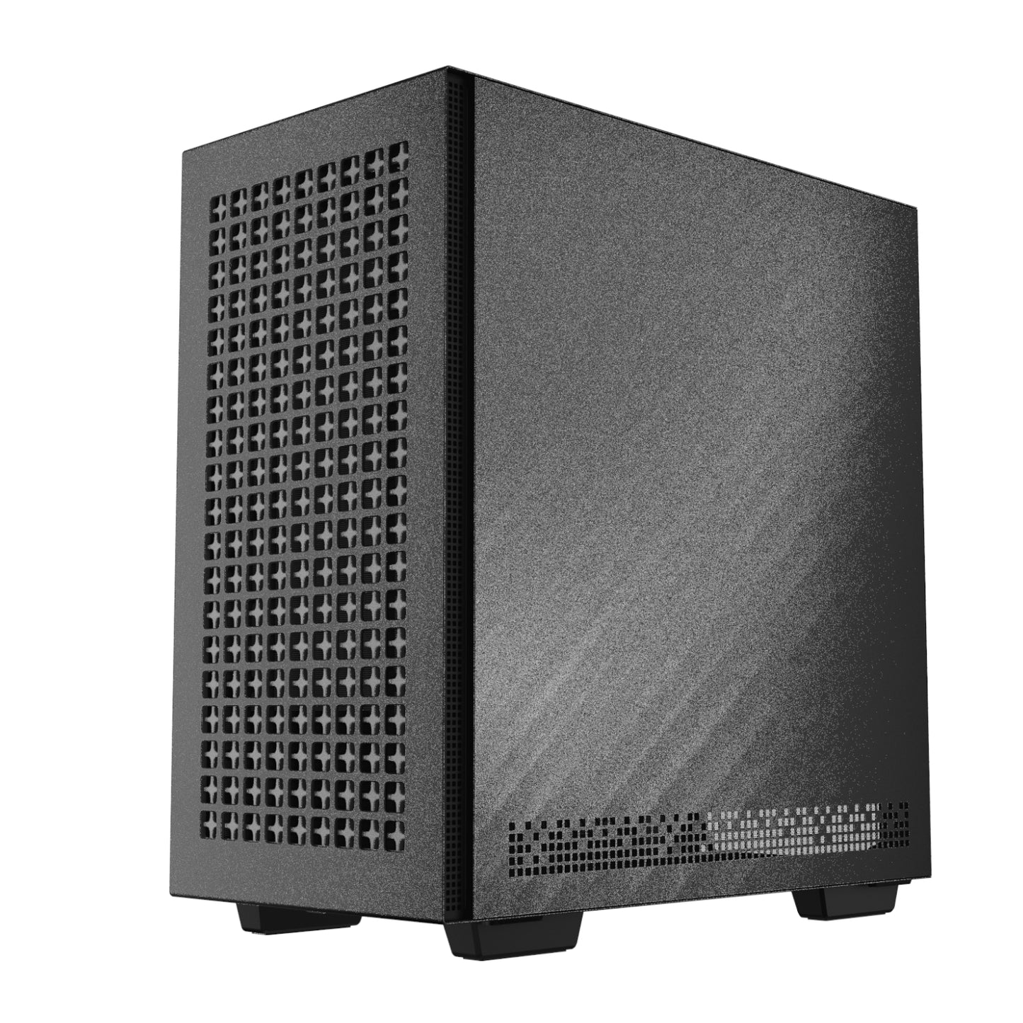 DEEPCOOL CH370 Micro-ATX Gaming Chassis - Black - alternate product view 4