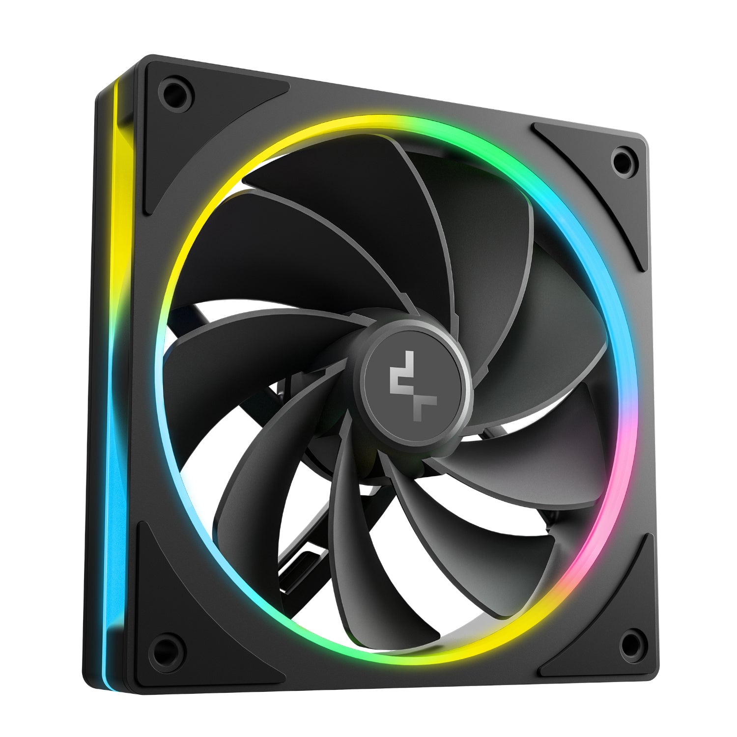DEEPCOOL FL12R SE 3-in-1 ARGB 120mm PWM 3 Fan Pack - Black - alternate product view 5