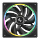 DEEPCOOL FL12 SE 3-in-1 ARGB 120mm Fan Pack - Black - alternate product view 3