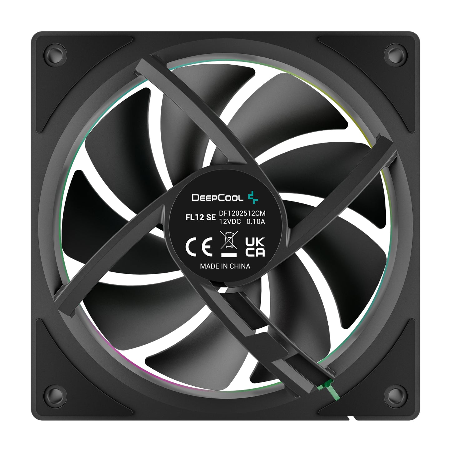 DEEPCOOL FL12 SE 3-in-1 ARGB 120mm Fan Pack - Black - alternate product view 6