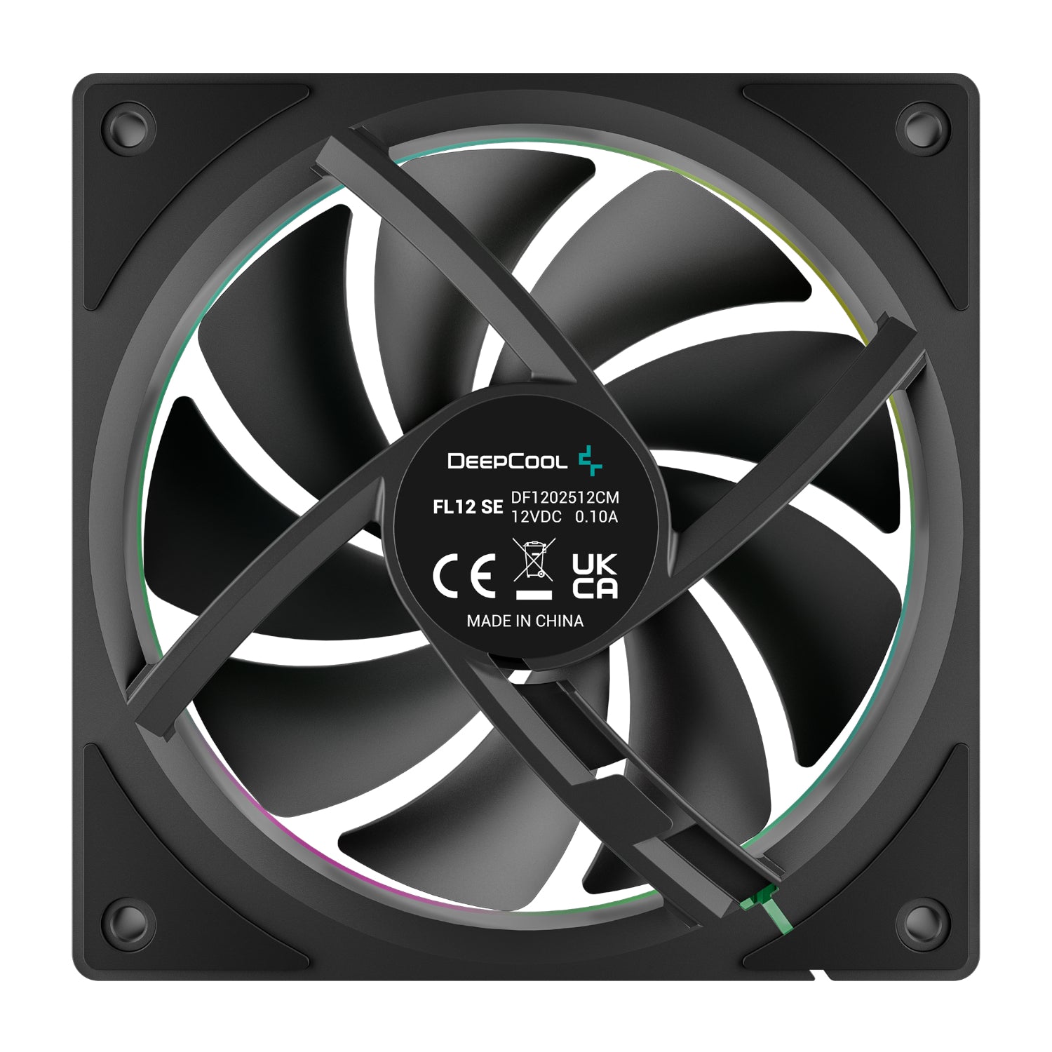 DEEPCOOL FL12 SE 3-in-1 ARGB 120mm Fan Pack - Black - alternate product view 6