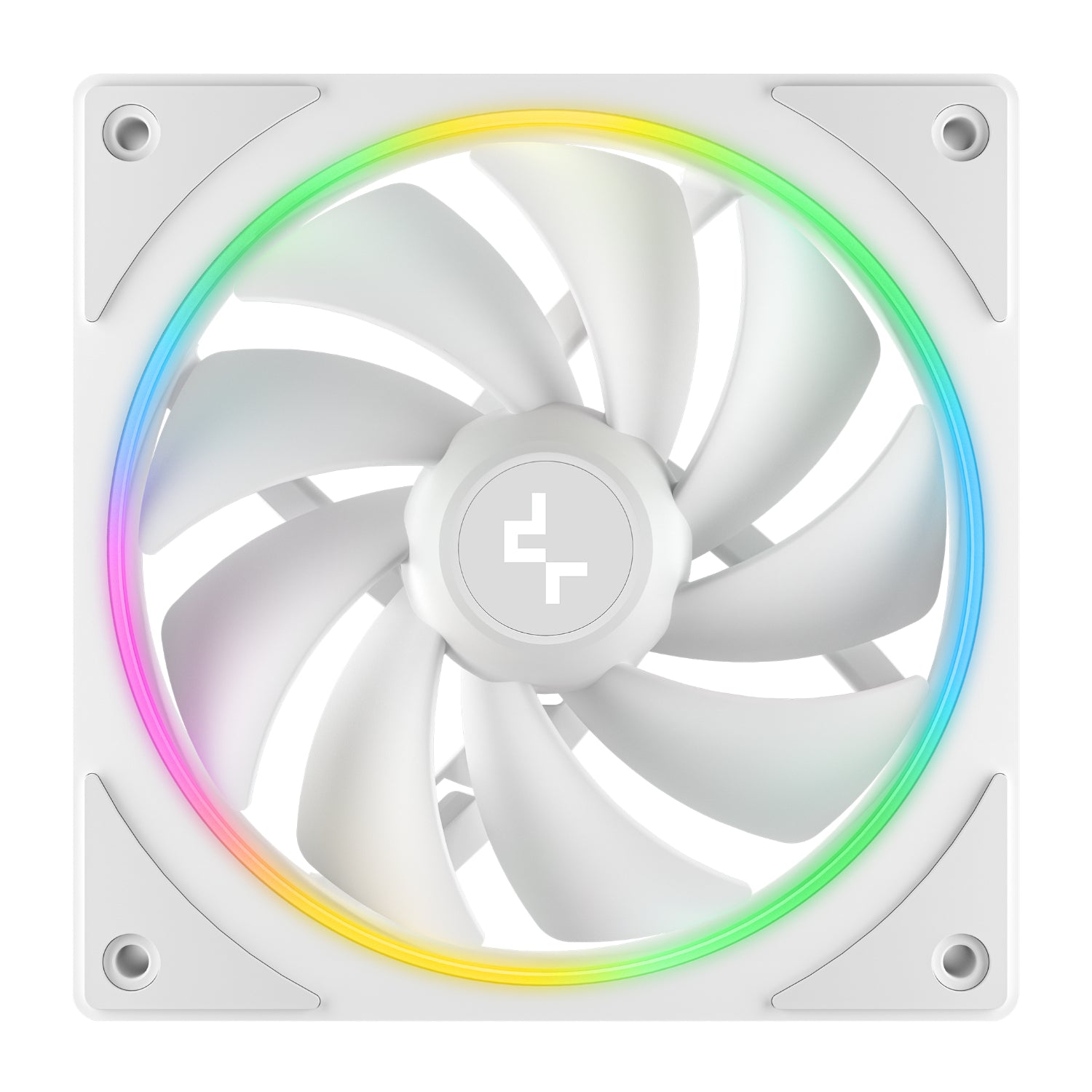 DEEPCOOL FL12 SE 3-in-1 ARGB 120mm Fan 3 Pack - White - alternate product view 3