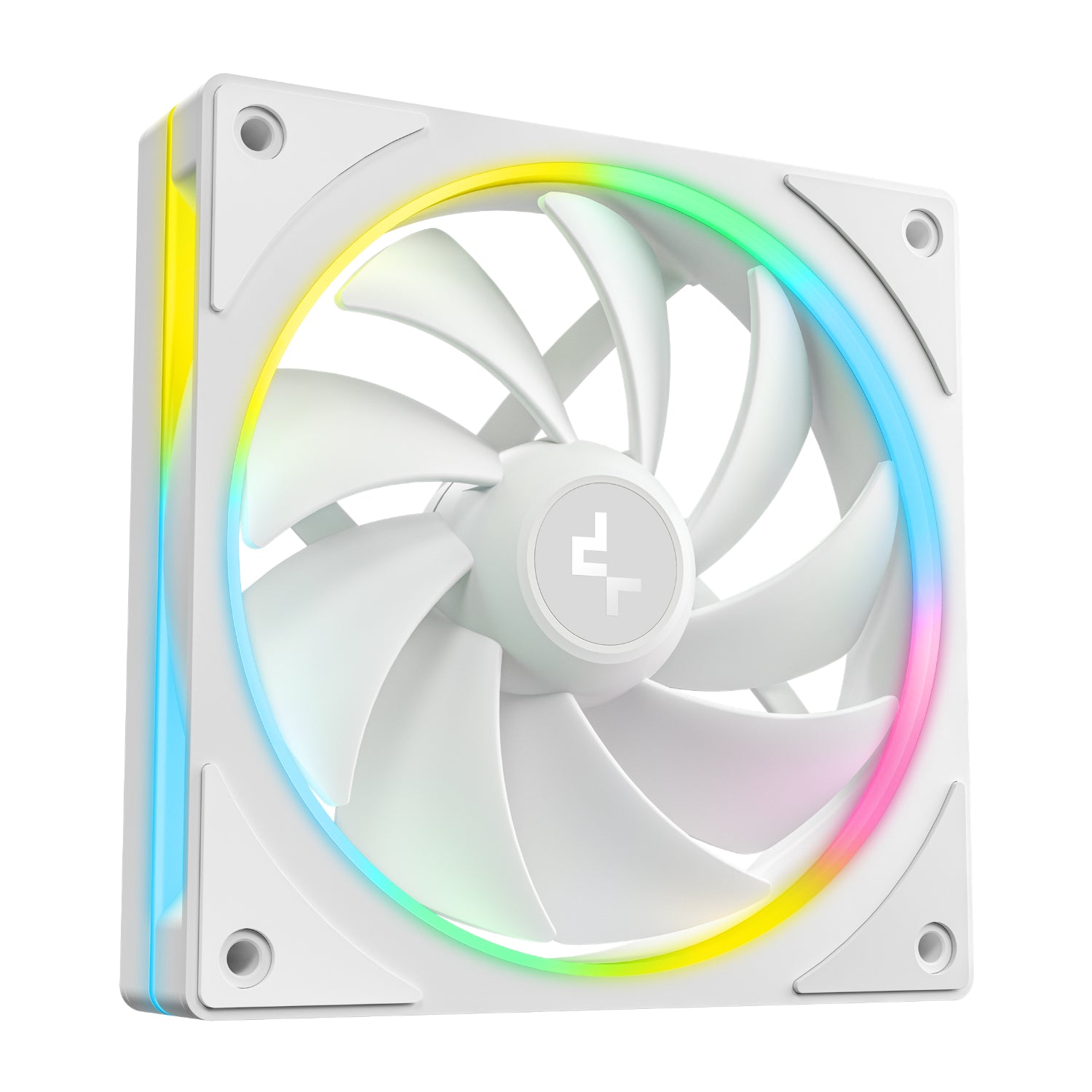 DEEPCOOL FL12 SE 3-in-1 ARGB 120mm Fan 3 Pack - White - alternate product view 4
