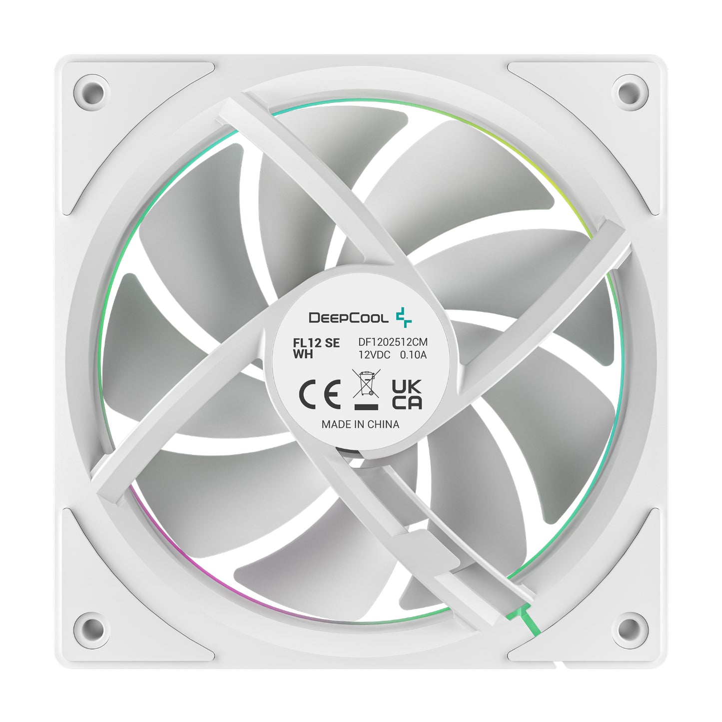 DEEPCOOL FL12 SE 3-in-1 ARGB 120mm Fan 3 Pack - White - alternate product view 5