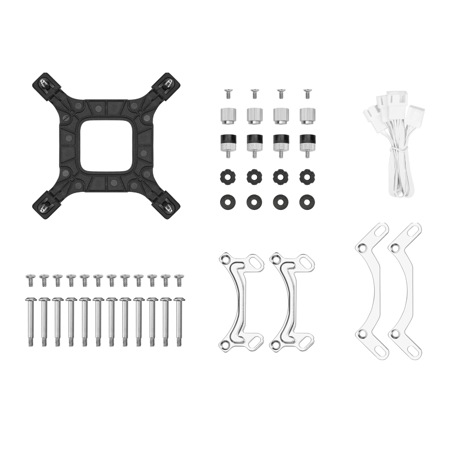 DEEPCOOL LE360 V2 ARGB 360mm AIO Liquid Cooler - White - alternate product view 6