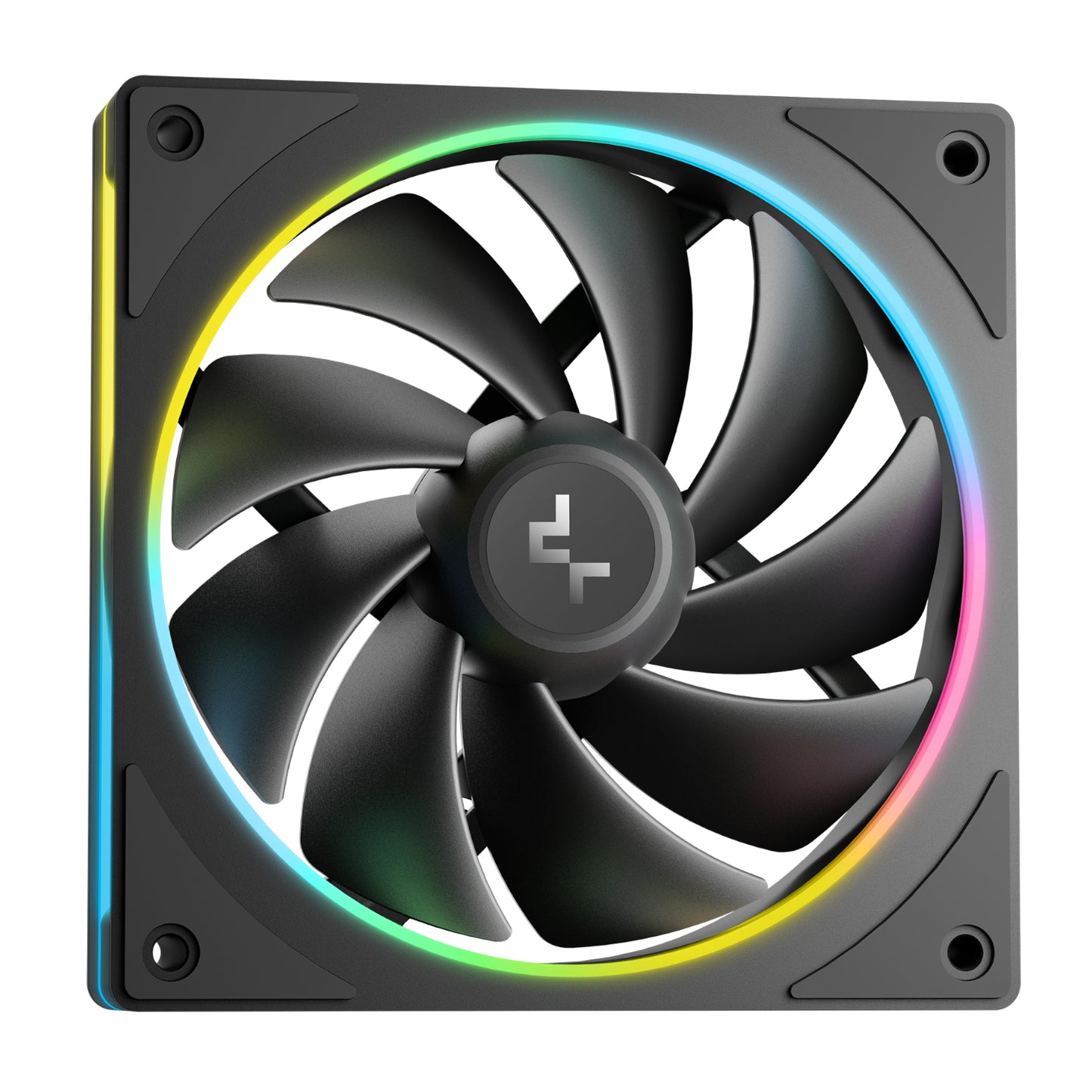 DEEPCOOL LM240 ARGB 240mm AiO CPU Liquid Cooler - Black - alternate product view 4