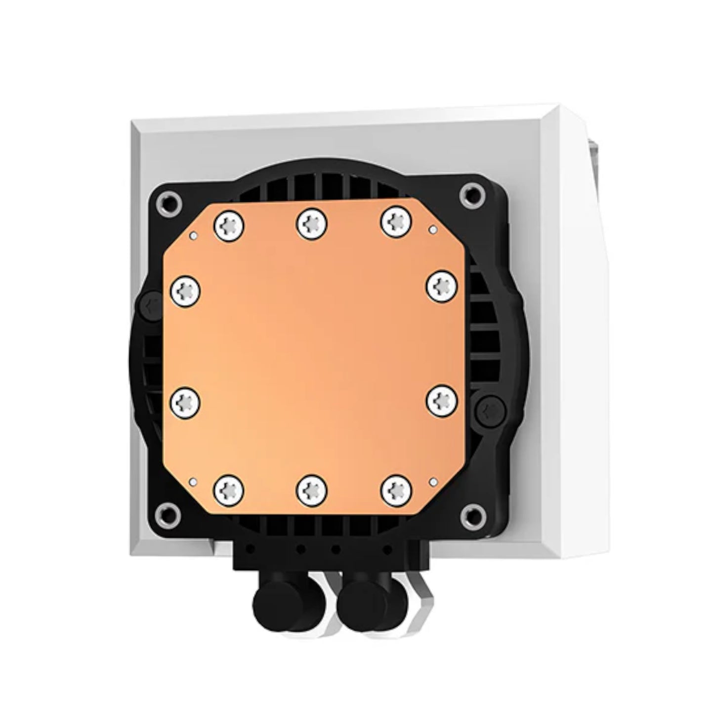 DEEPCOOL LM240 ARGB 240mm AiO CPU Liquid Cooler - White - alternate product view 2