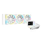 DEEPCOOL LM360 ARGB 360mm AIO CPU Liquid Cooler - White - alternate product view 2