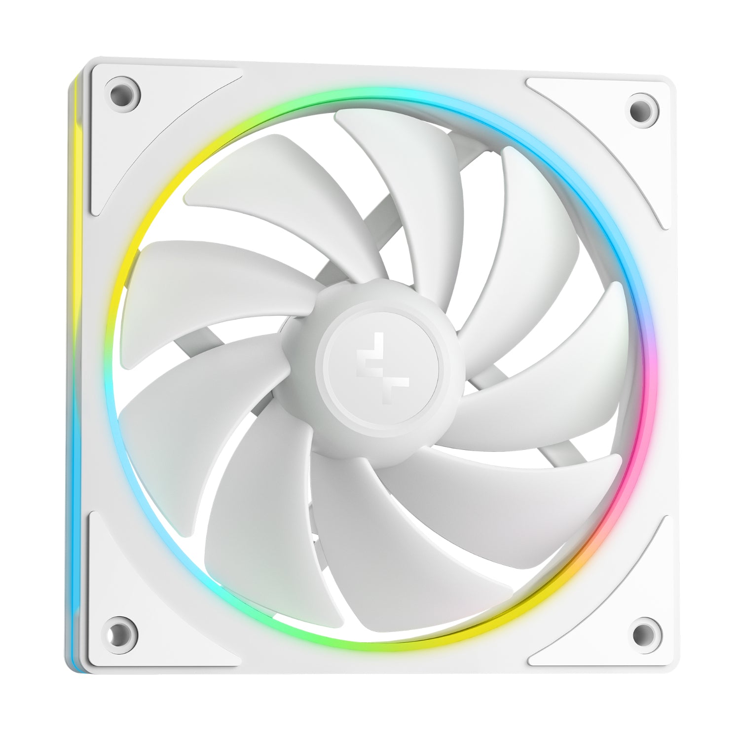 DEEPCOOL LM360 ARGB 360mm AIO CPU Liquid Cooler - White - alternate product view 5