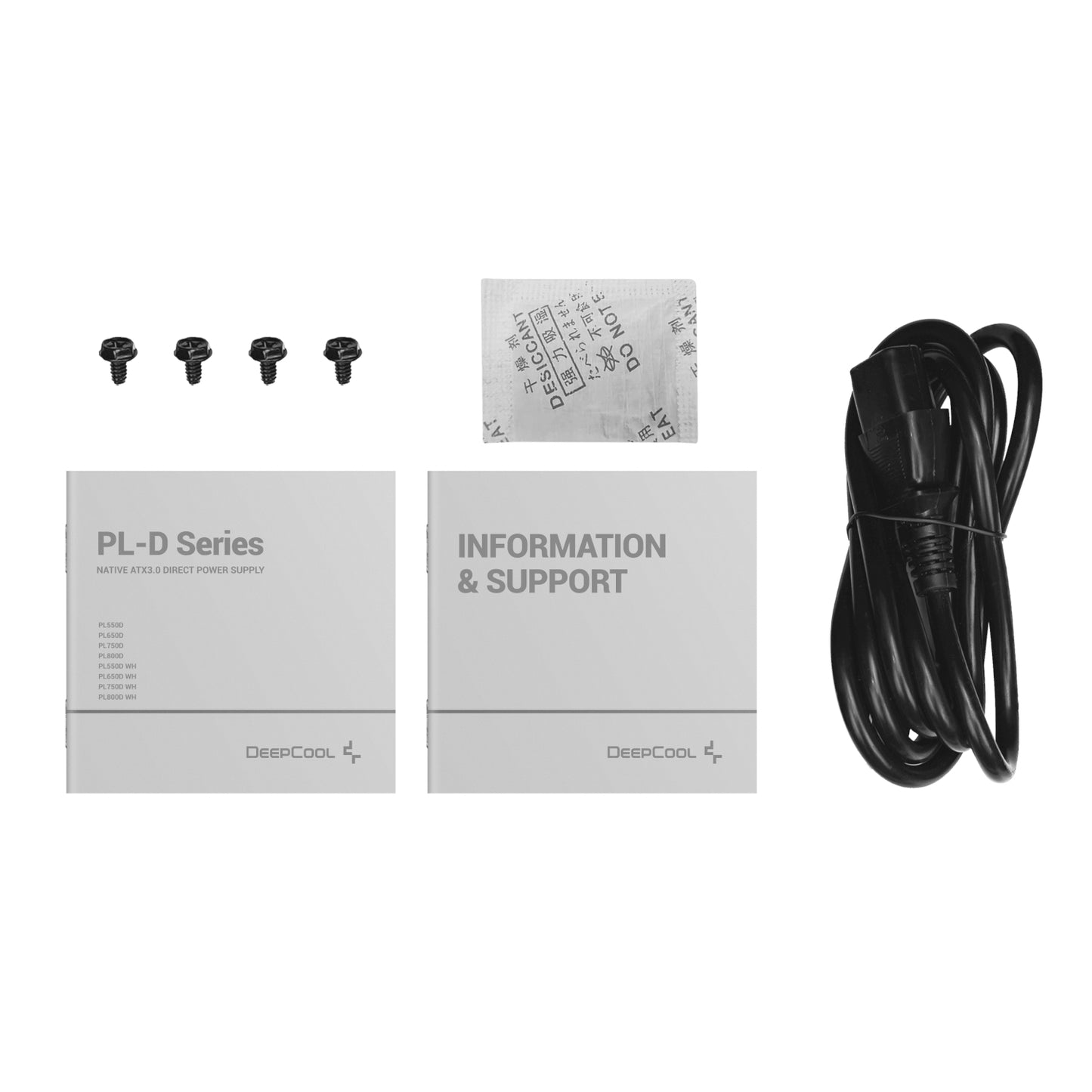 DEEPCOOL PL750D 750W 80PLUS Bronze ATX3.1 Non-Modular Power Supply - alternate product view 6