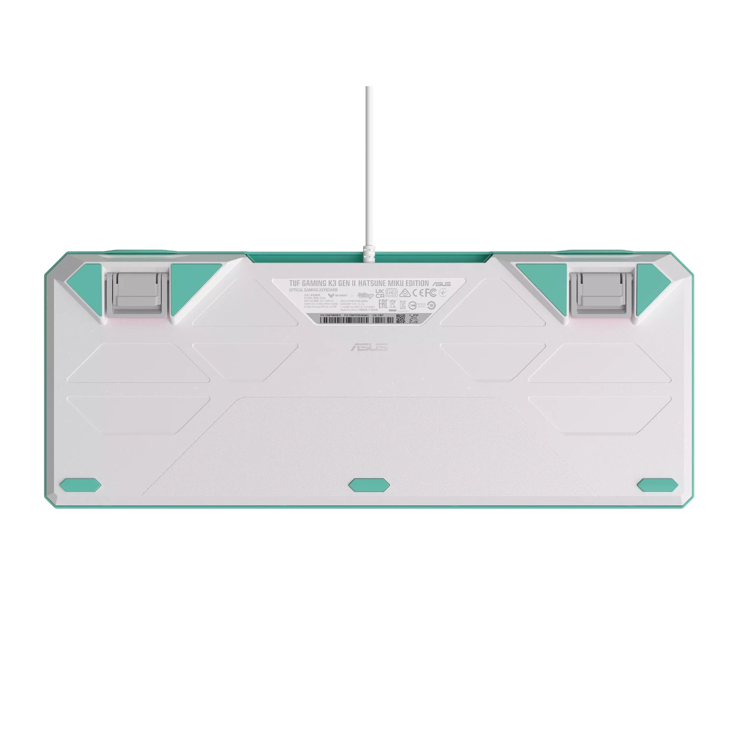 ASUS TUF Gaming K3 Gen II Gaming Keyboard Hatsune Miku Edition - alternate product view 5