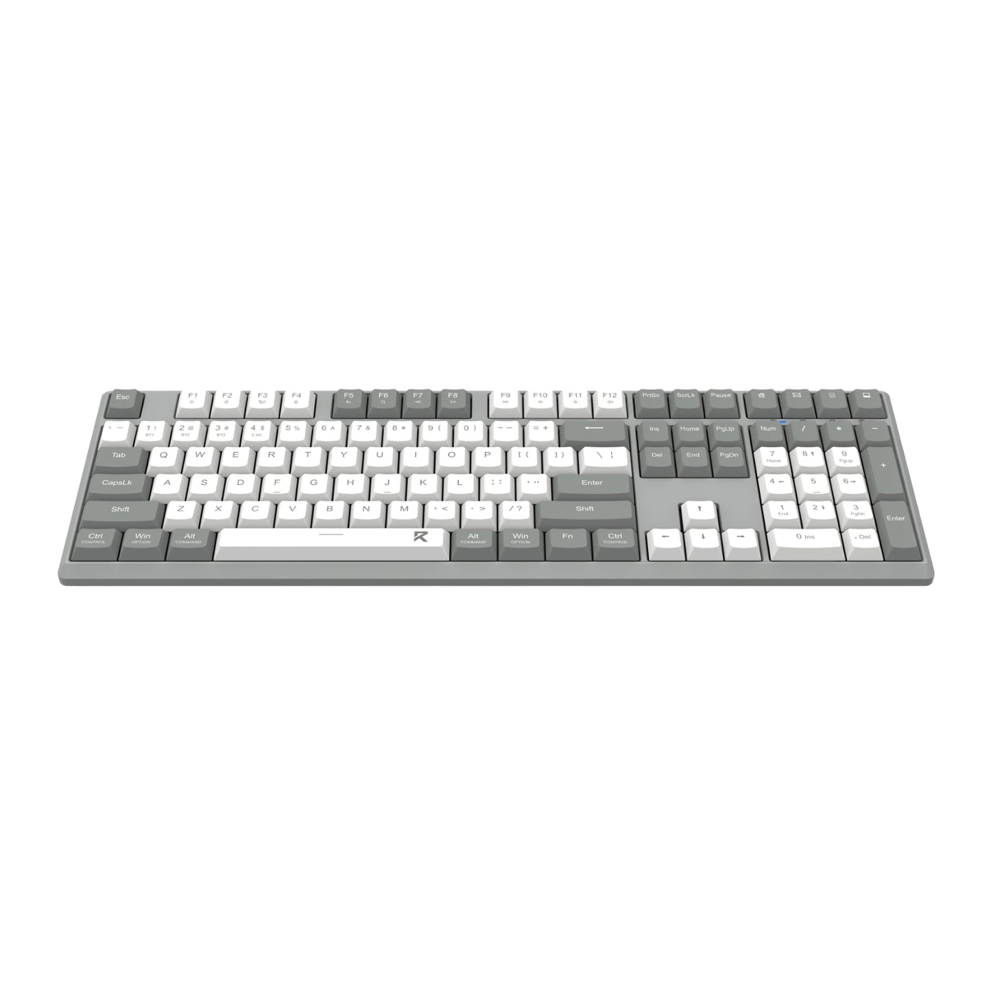 Redragon BK-7485 Wireless Office Keyboard - Grey - alternate product view 3