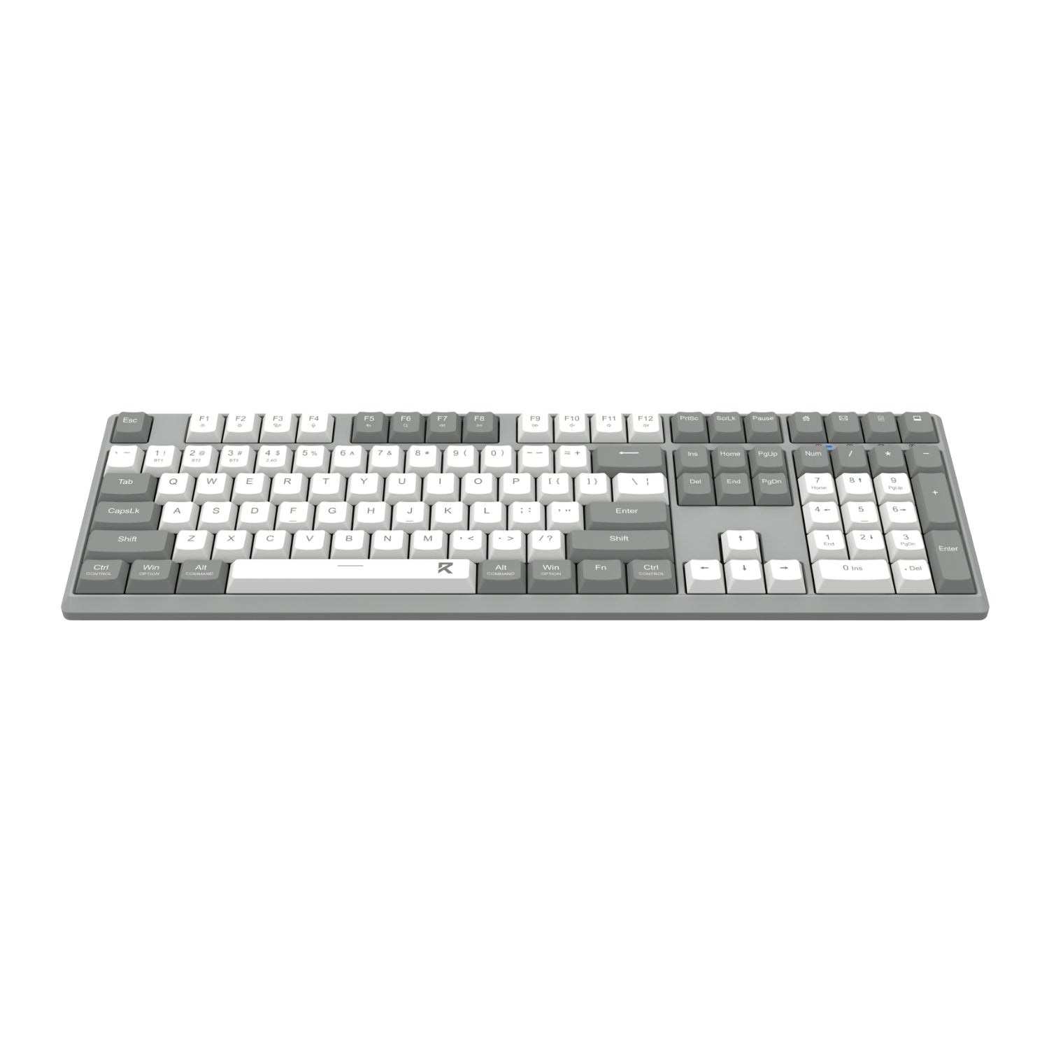 Redragon BK-7485 Wireless Office Keyboard - Grey - alternate product view 3